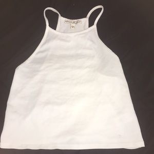 Halter crop top from express